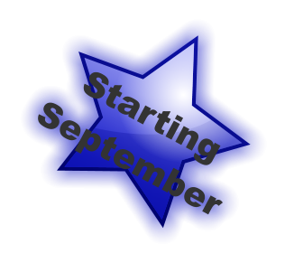 Starting September